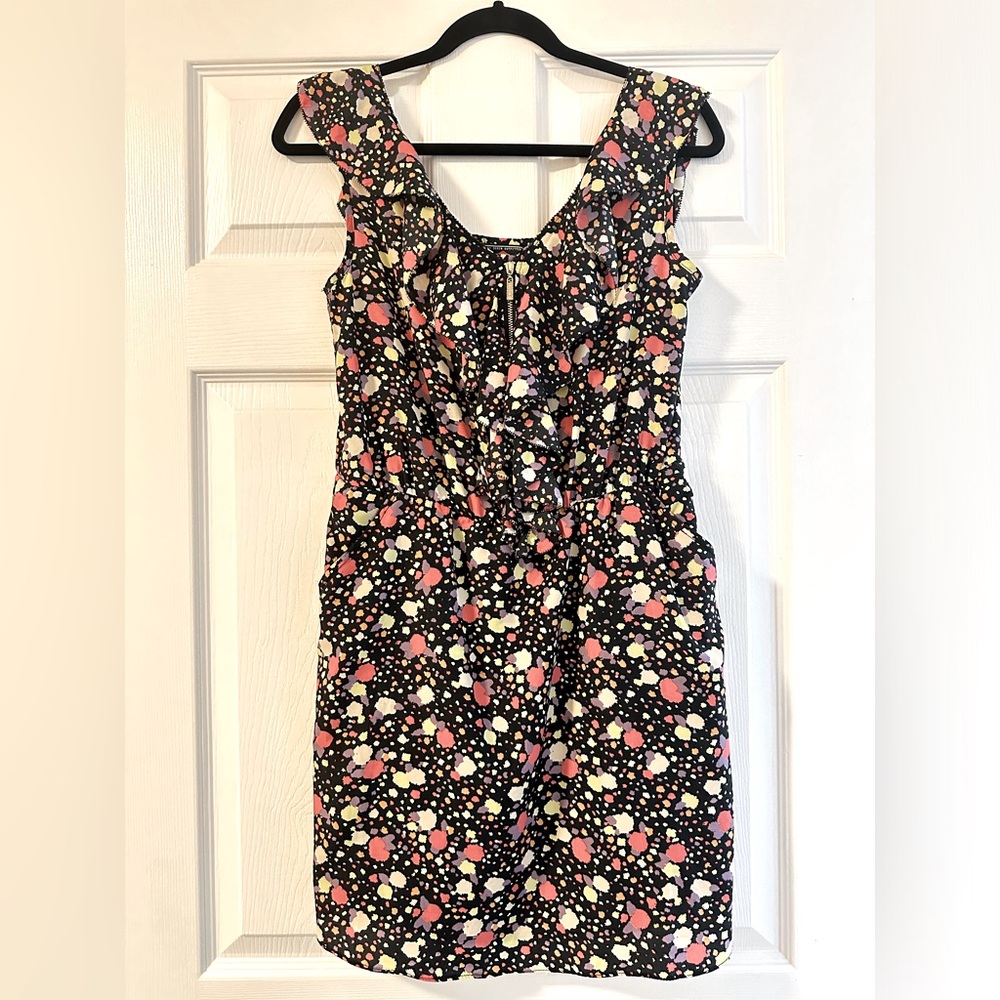 Lee Cooper Reg Denim Outfitter Women Casual Floral Dress with pockets